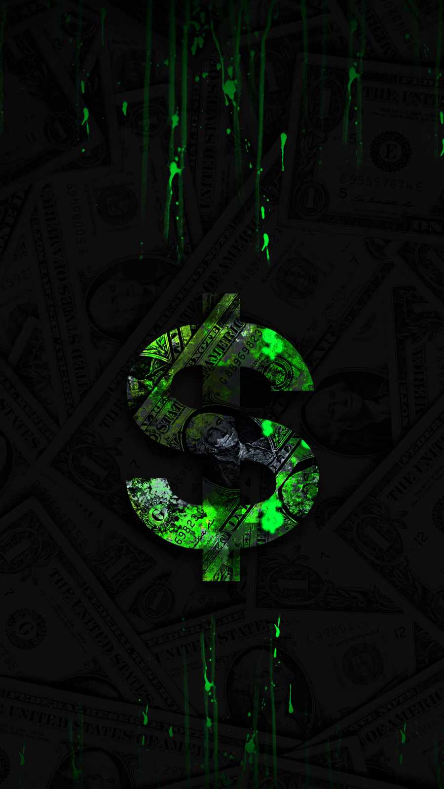 All About Money iPhone Wallpaper