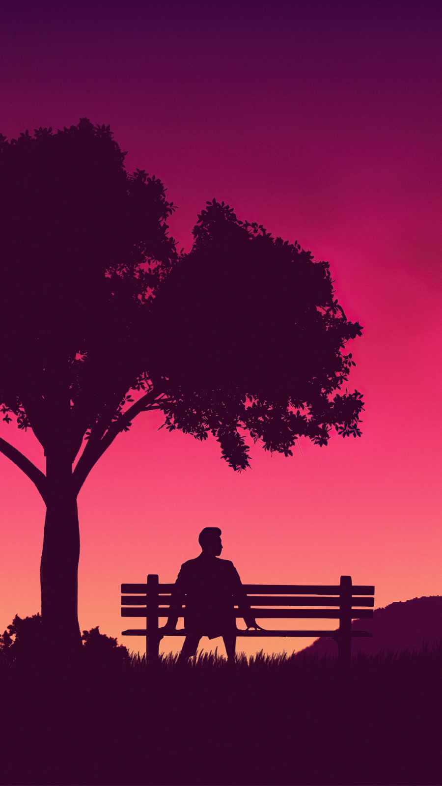 Alone is better iPhone Wallpaper