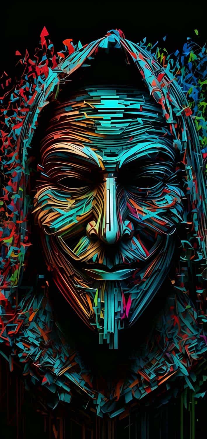 Anonymous Face iPhone Wallpaper HD