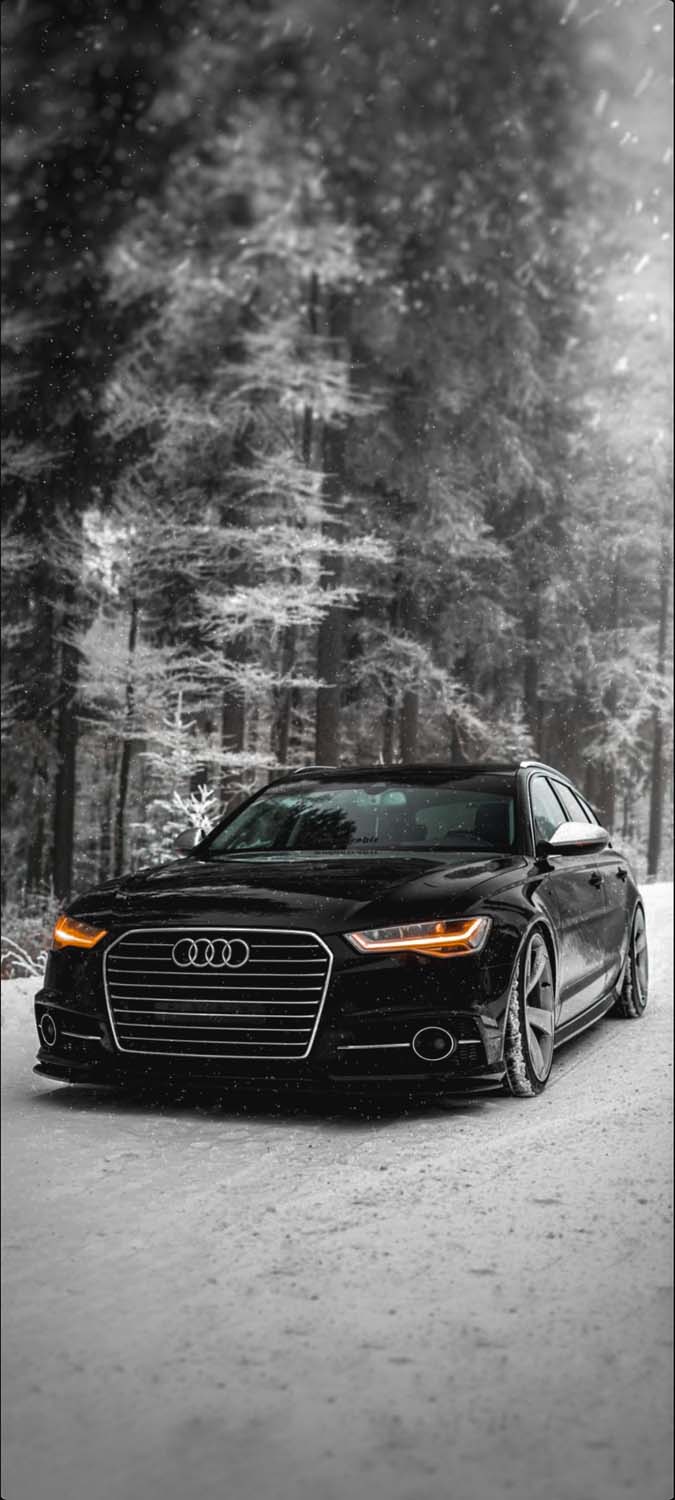 Audi Black iPhone Wallpaper HD