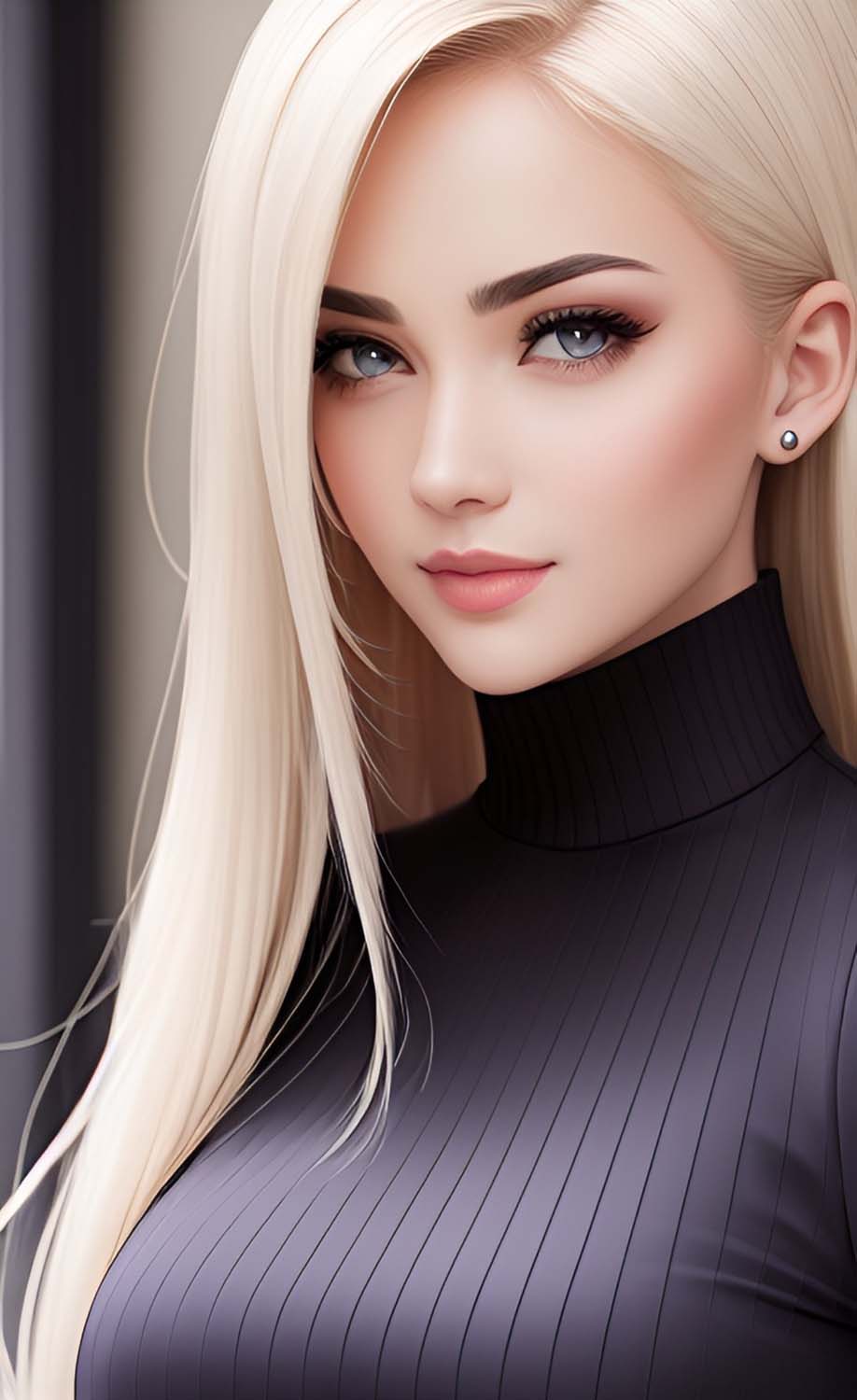 Blonde Girl iPhone Wallpaper HD