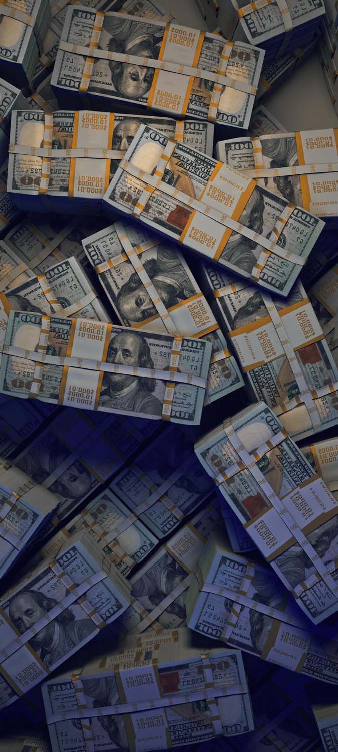 Dollars Money iPhone 15 Wallpaper HD