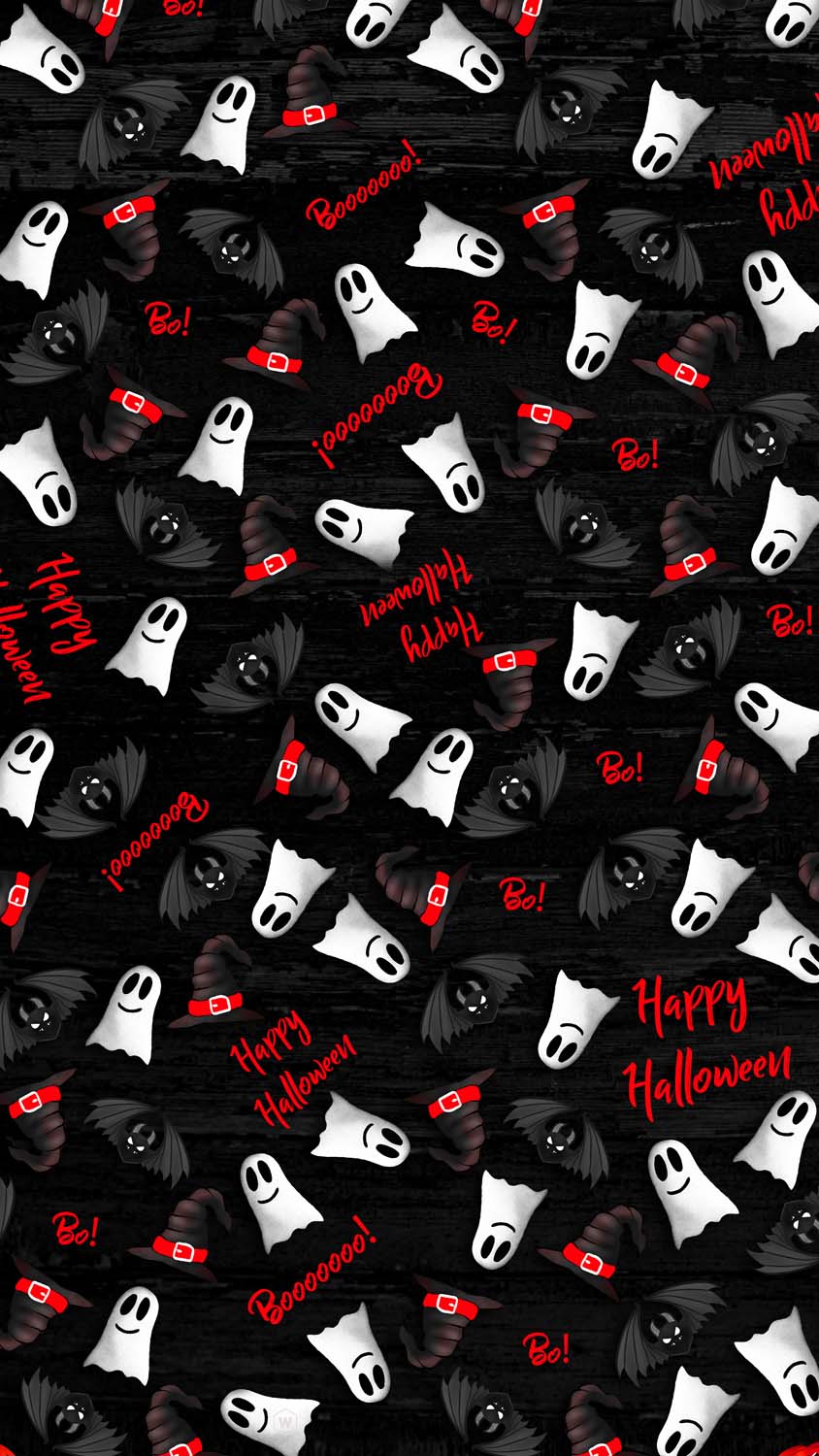 Happy Halloween Texture iPhone Wallpaper HD