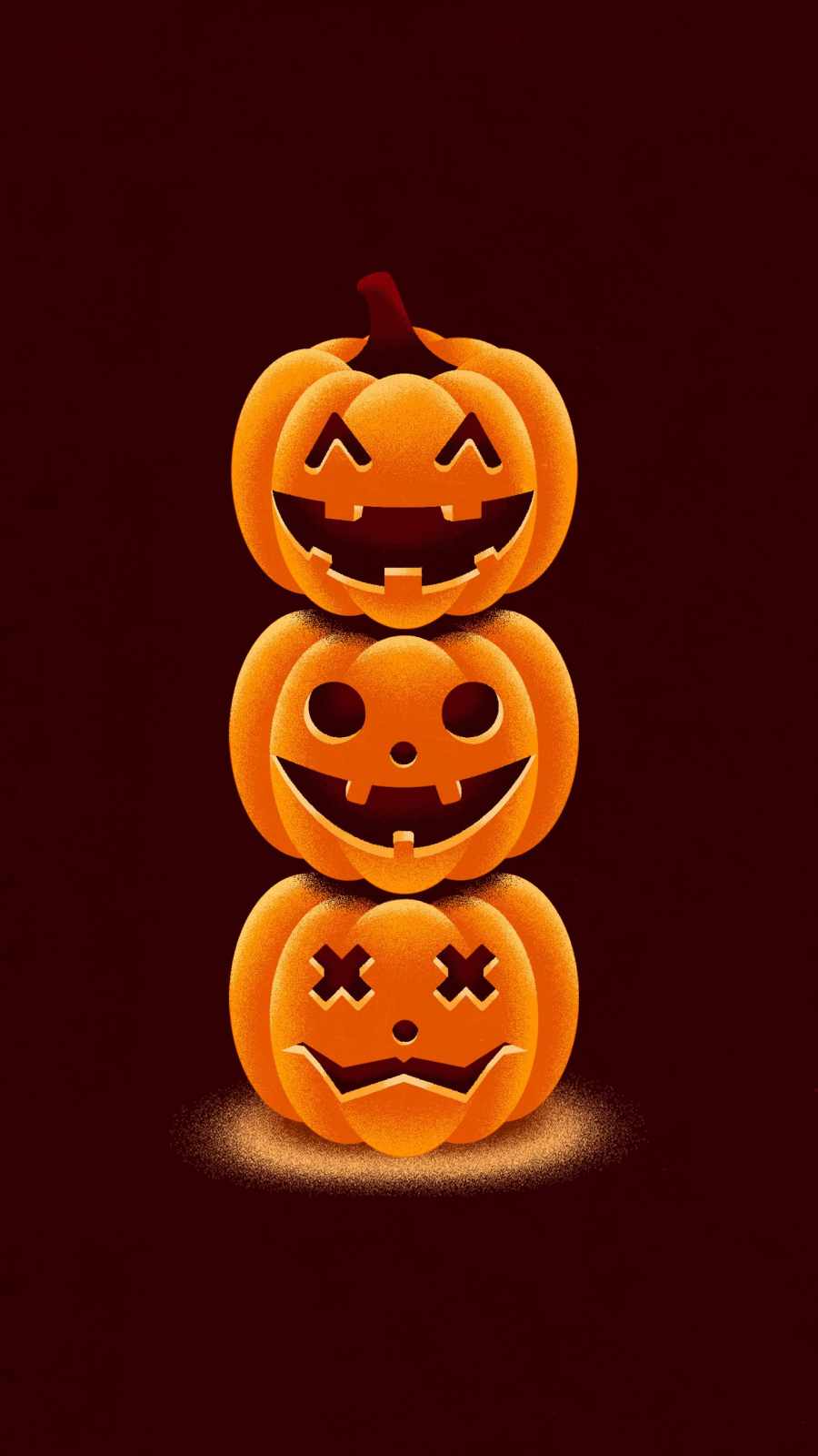 Hello Pumpkins iPhone Wallpaper