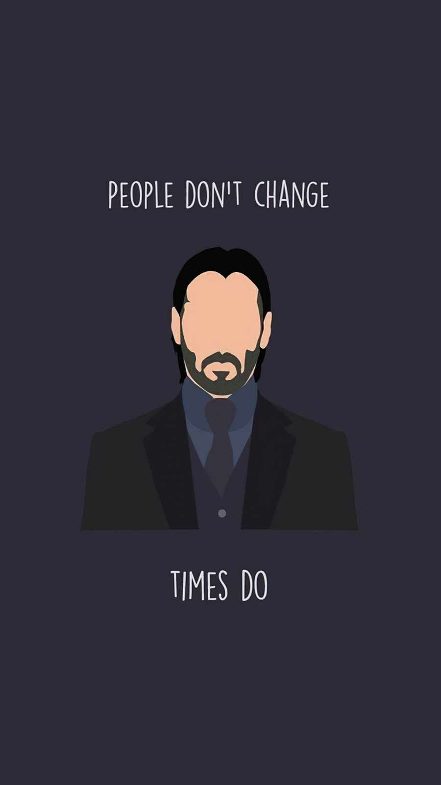 People dont change times do iPhone Wallpaper