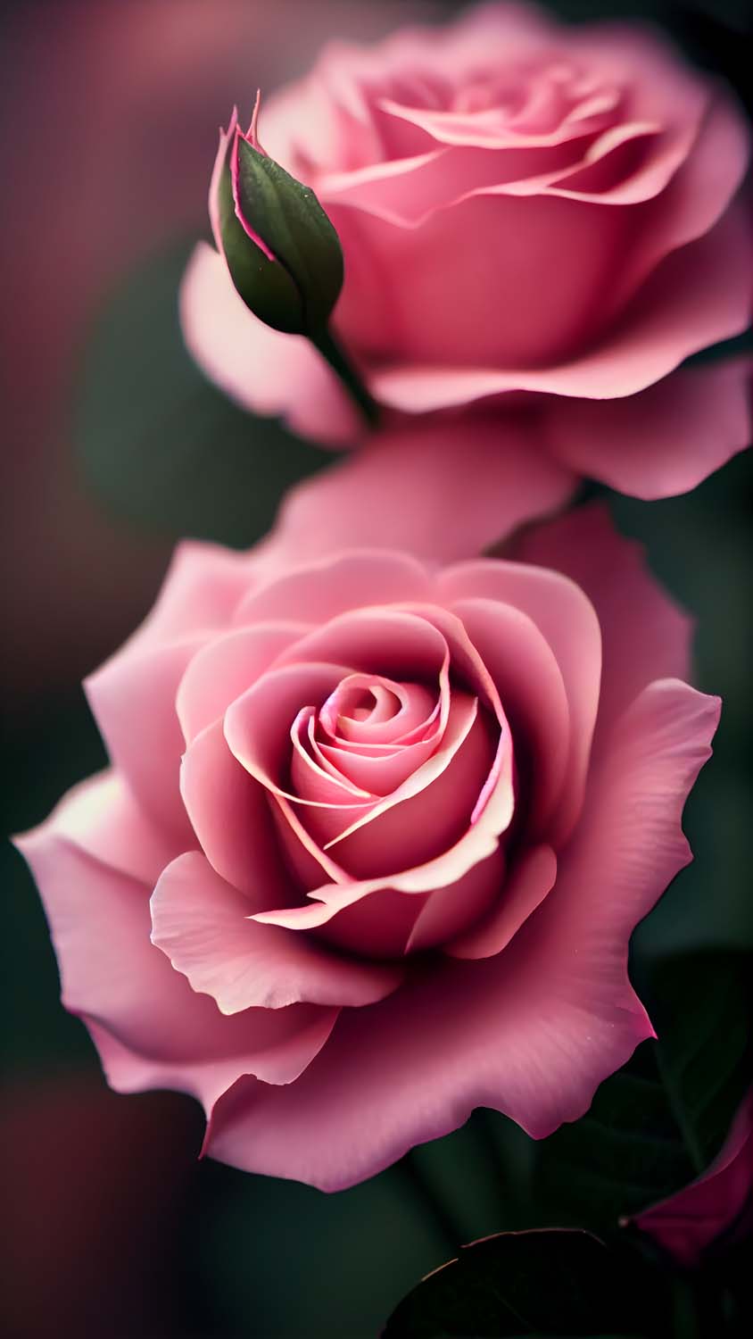Pink Roses iPhone Wallpaper HD