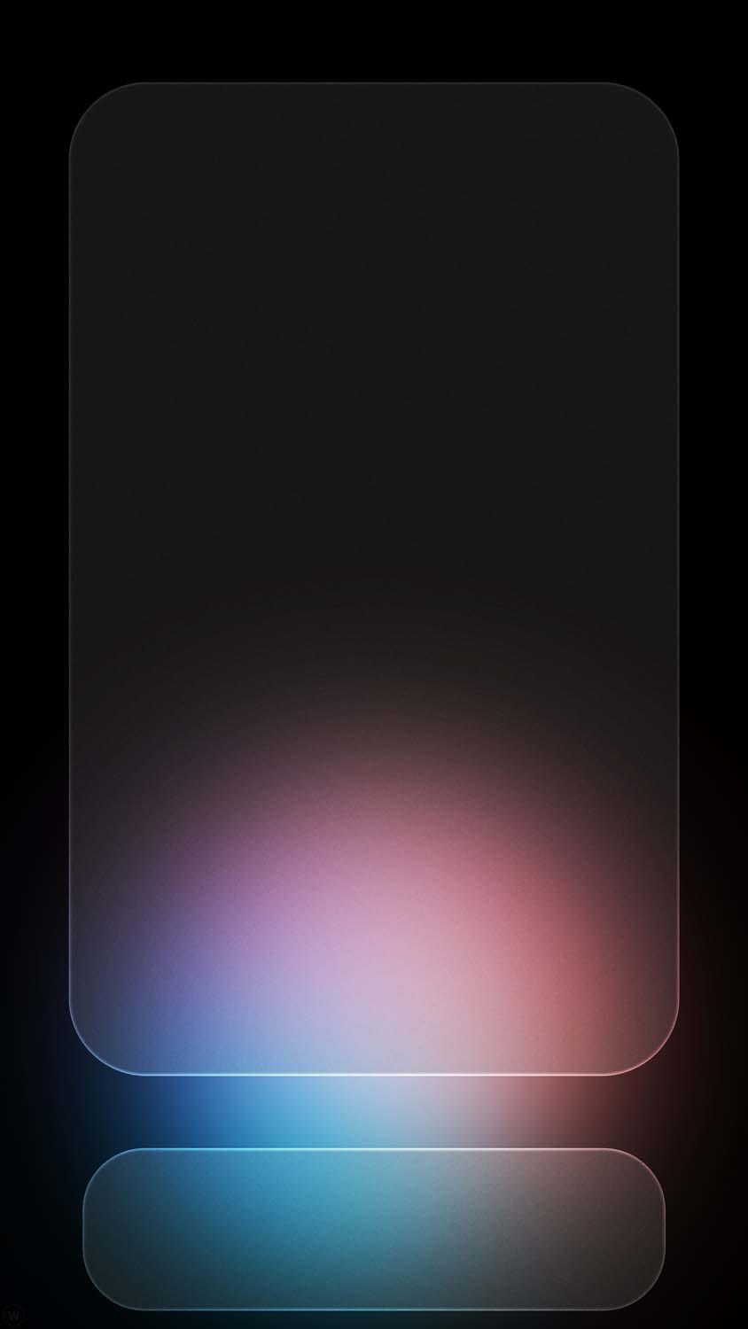 iOS App Dock Minimal Gradient iPhone 15