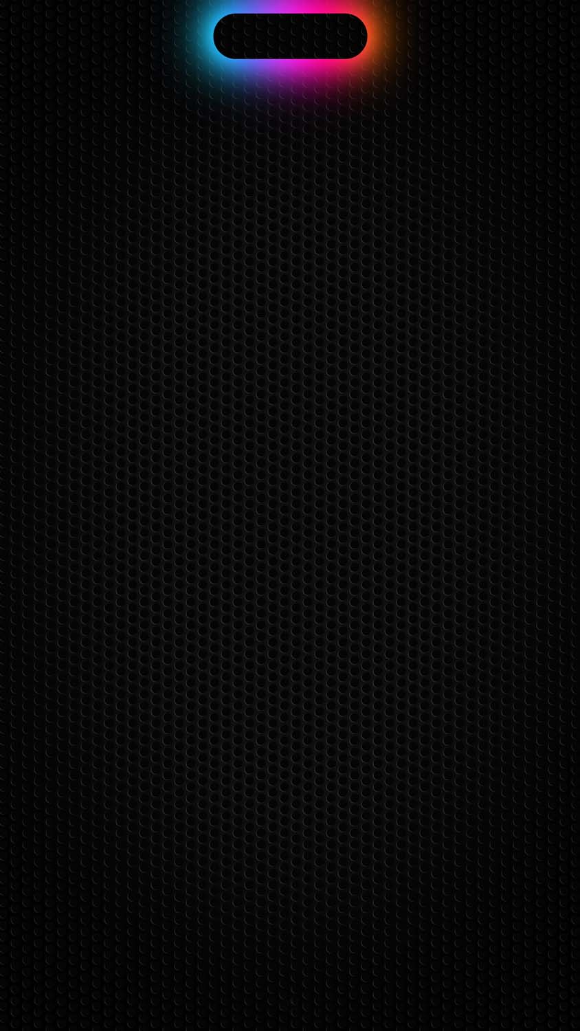 iPhone 15 Pro Max Dynamic Island Black Dots Wallpaper