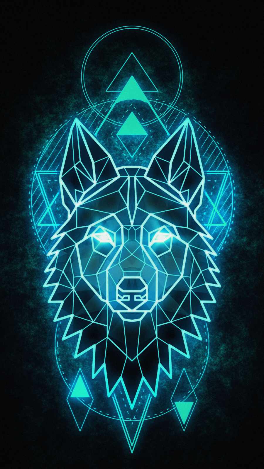 Alpha Wolf Art