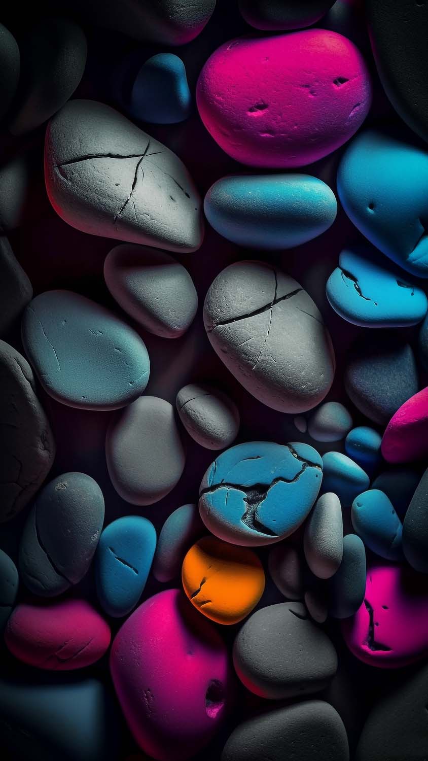 Colourful Pebble Stones