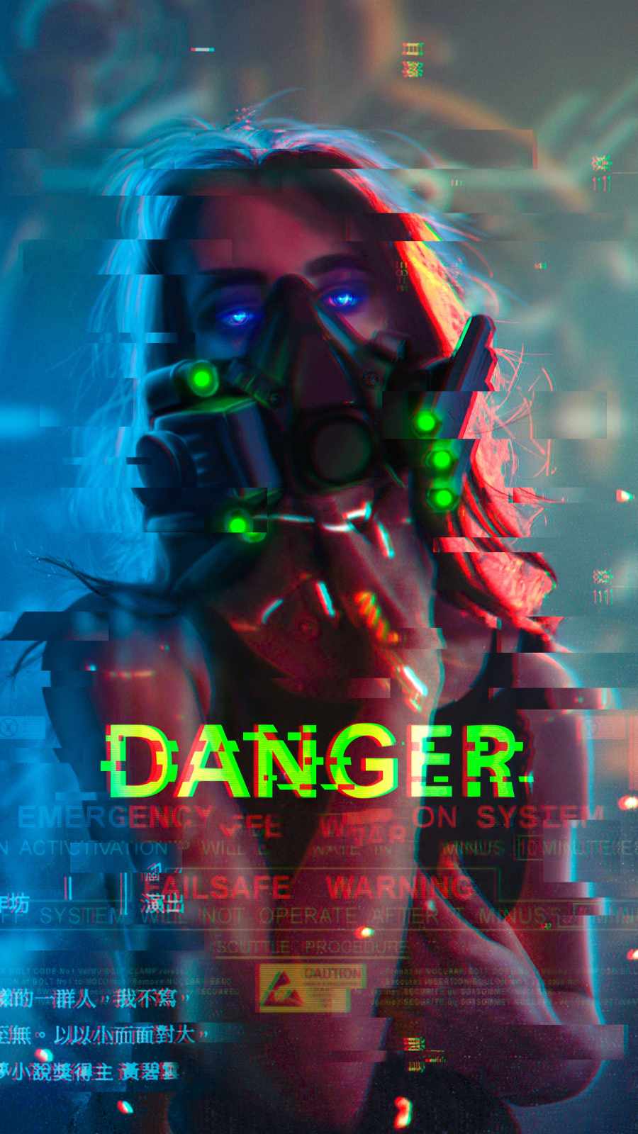 Danger Girl iPhone 13 Wallpaper