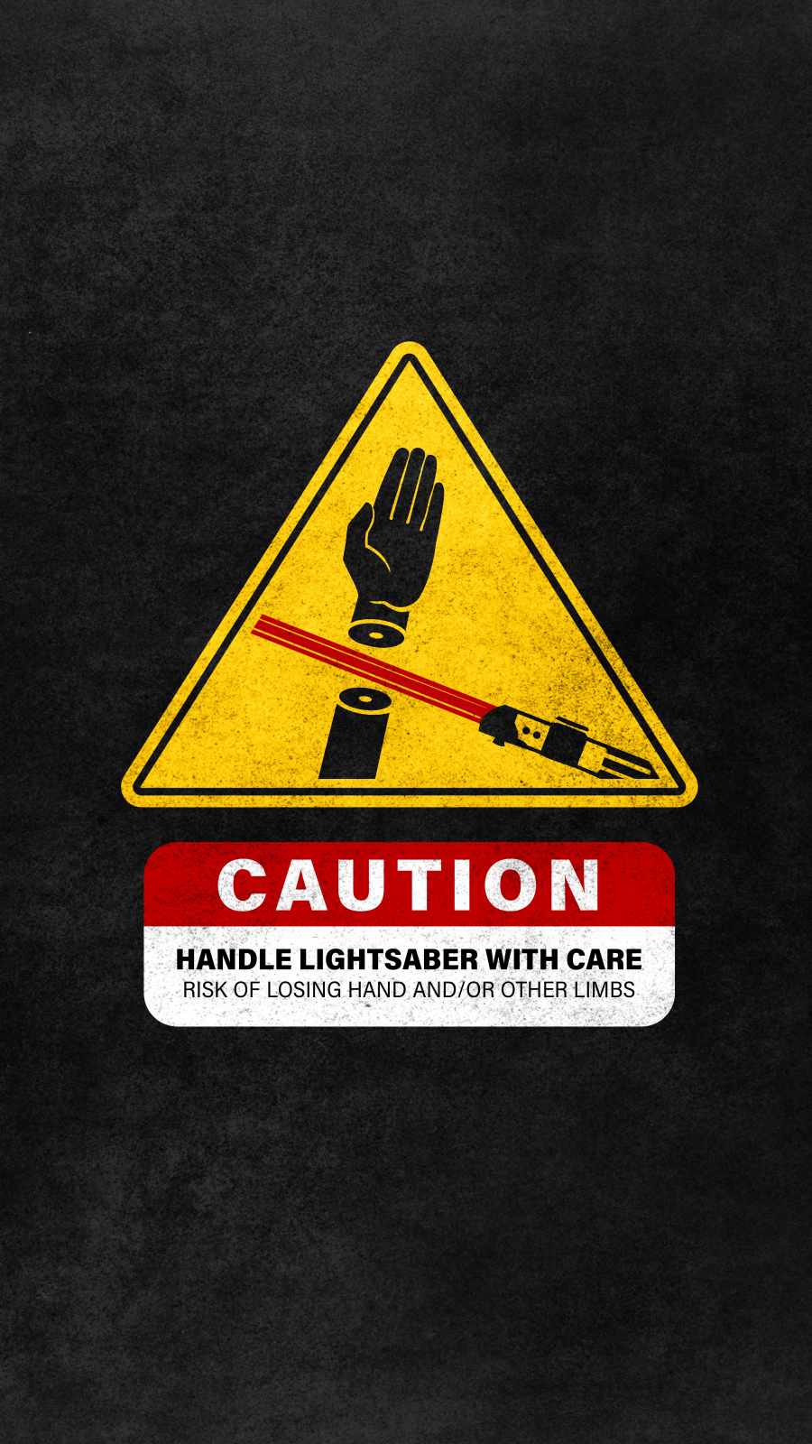 Lightsaber Caution