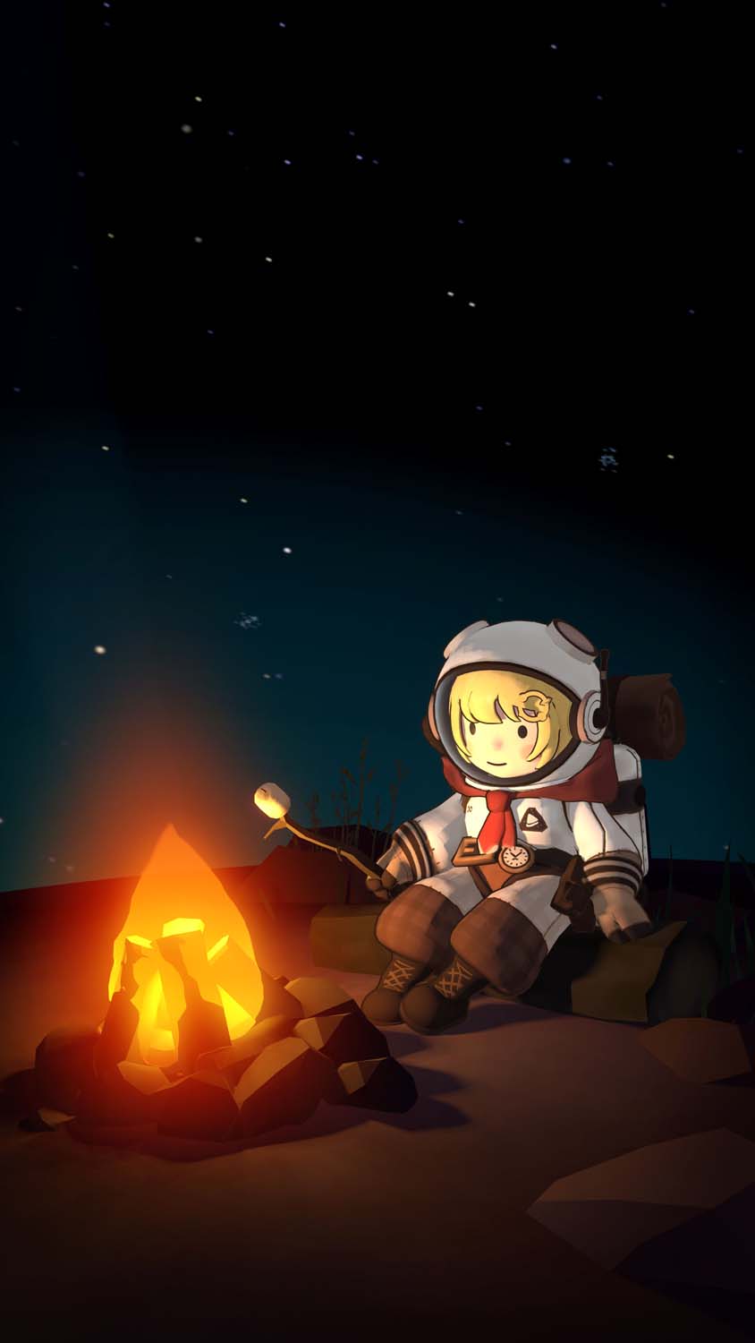 Little Astronaut Camp Fire