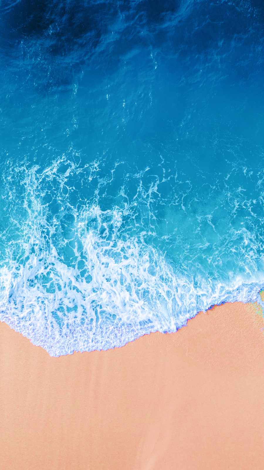 Beach Ocean Wave Wallpaper