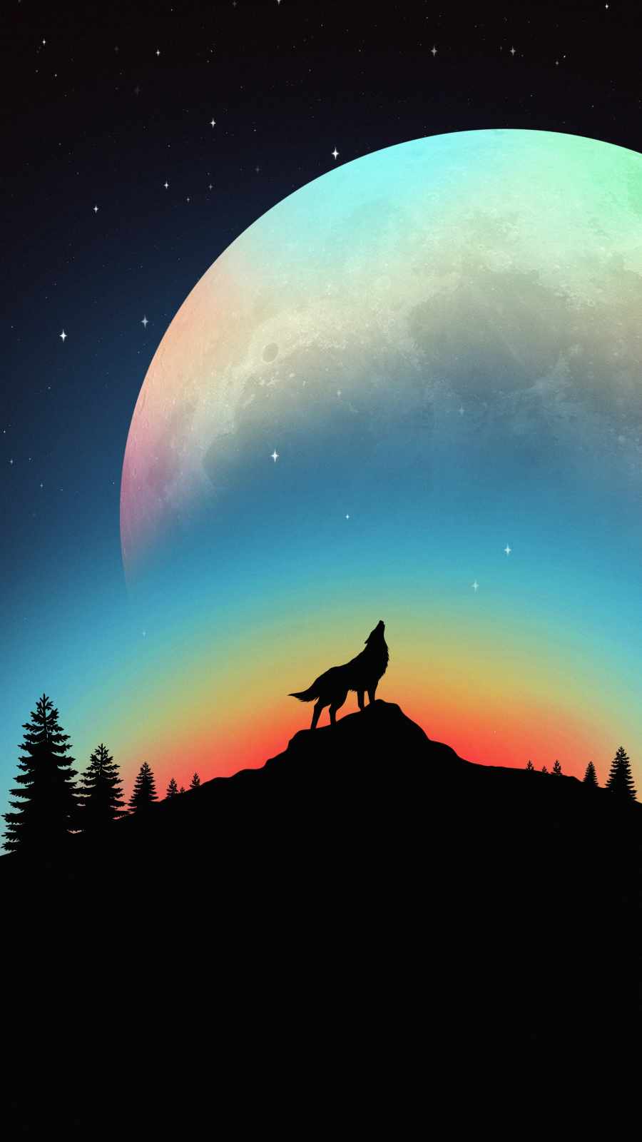 Big Moon Wolf Hawl