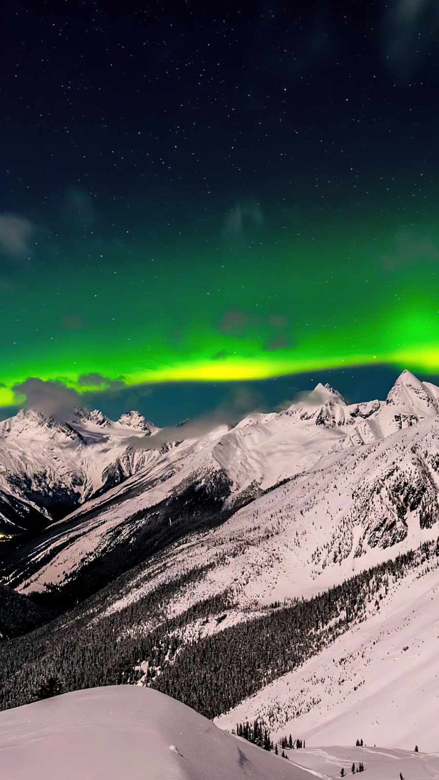 British Columbia Aurora Wallpaper