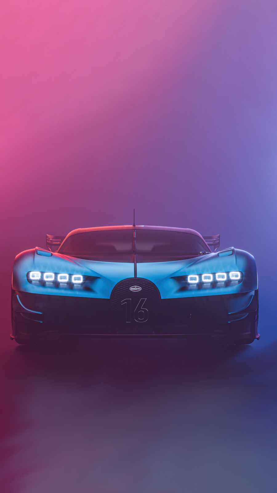 Bugatti Chiron vision GTWallpaper