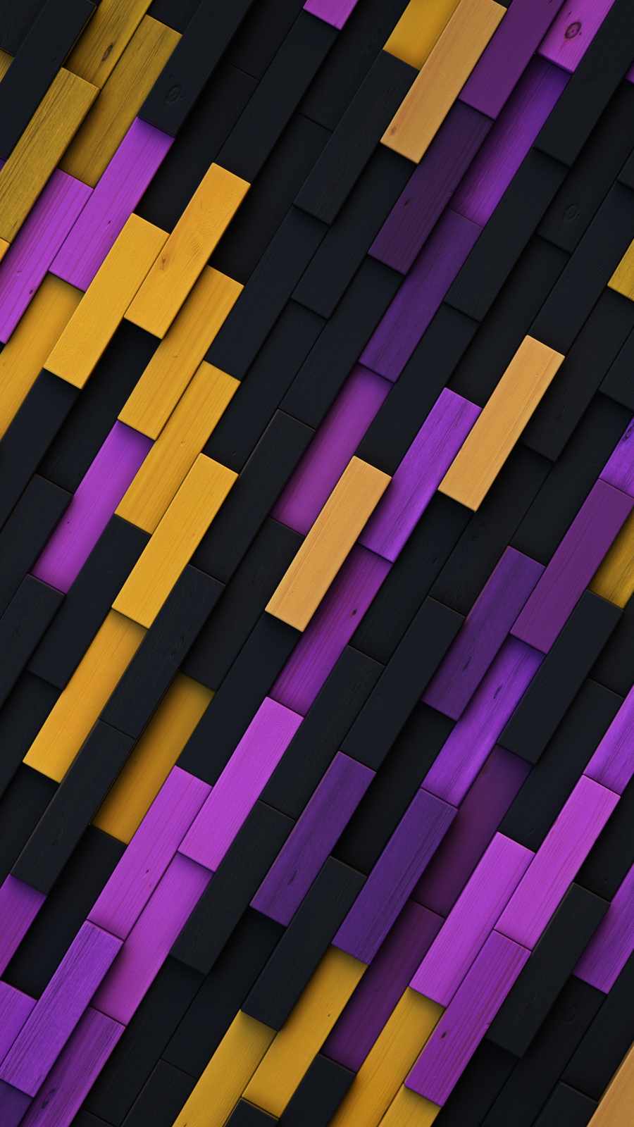 Color Wood Tiles Wallpaper