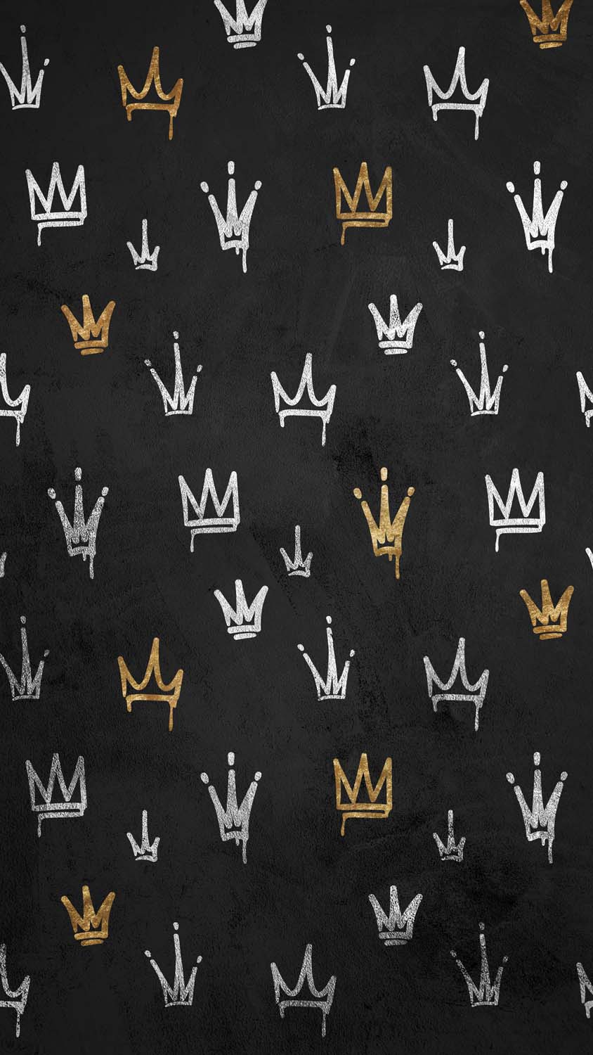 Crown Pattern Wallpaper