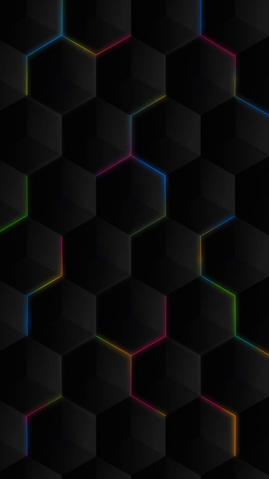 Neon Hexagon RGB Light