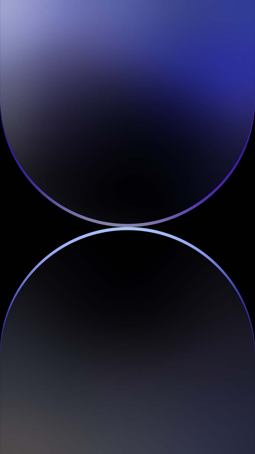 iPhone 15 Pro Max Dark Blue Gradient Wallpaper