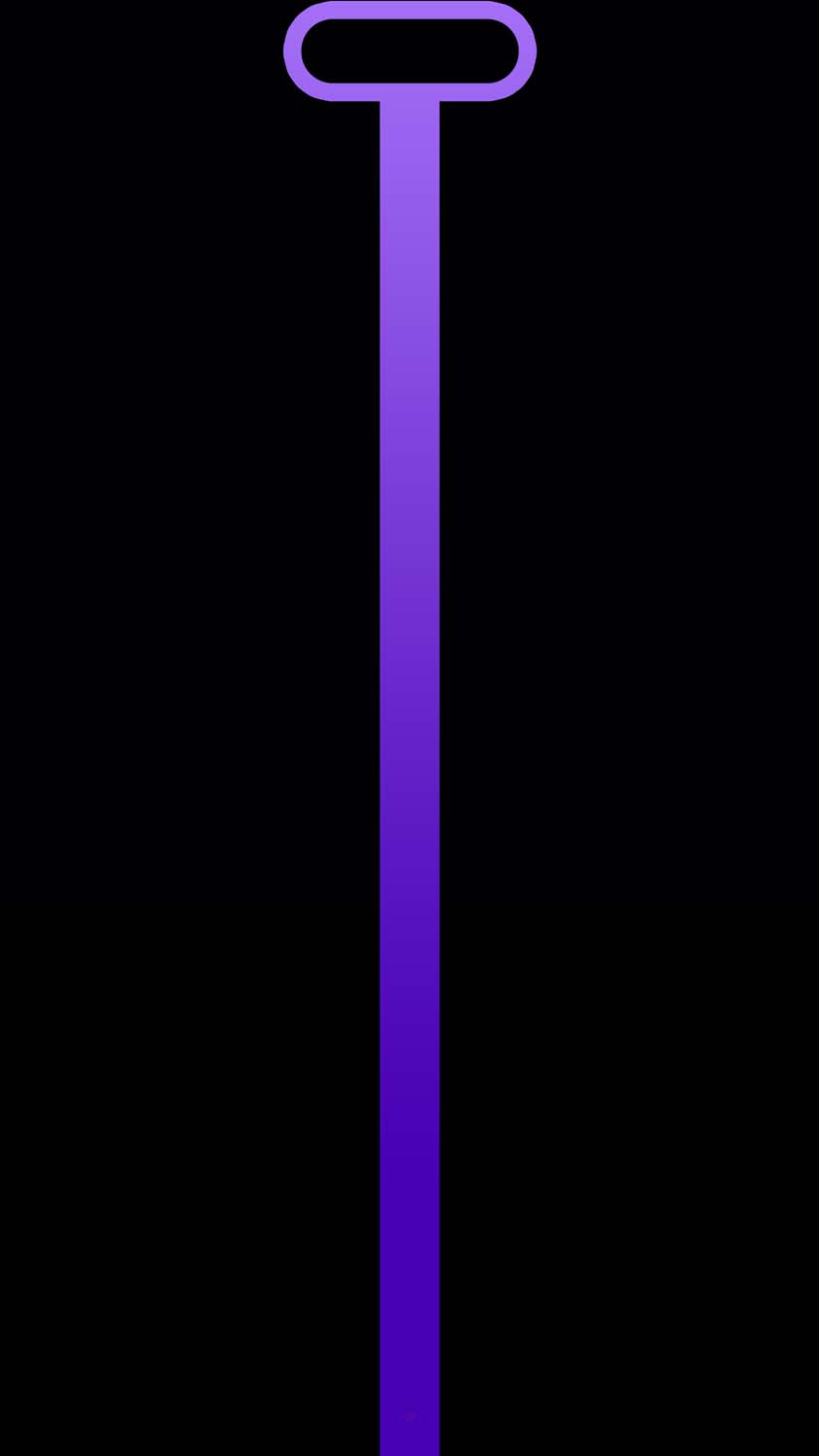 Dynamic Island Purple Stripe iPhone Wallpaper