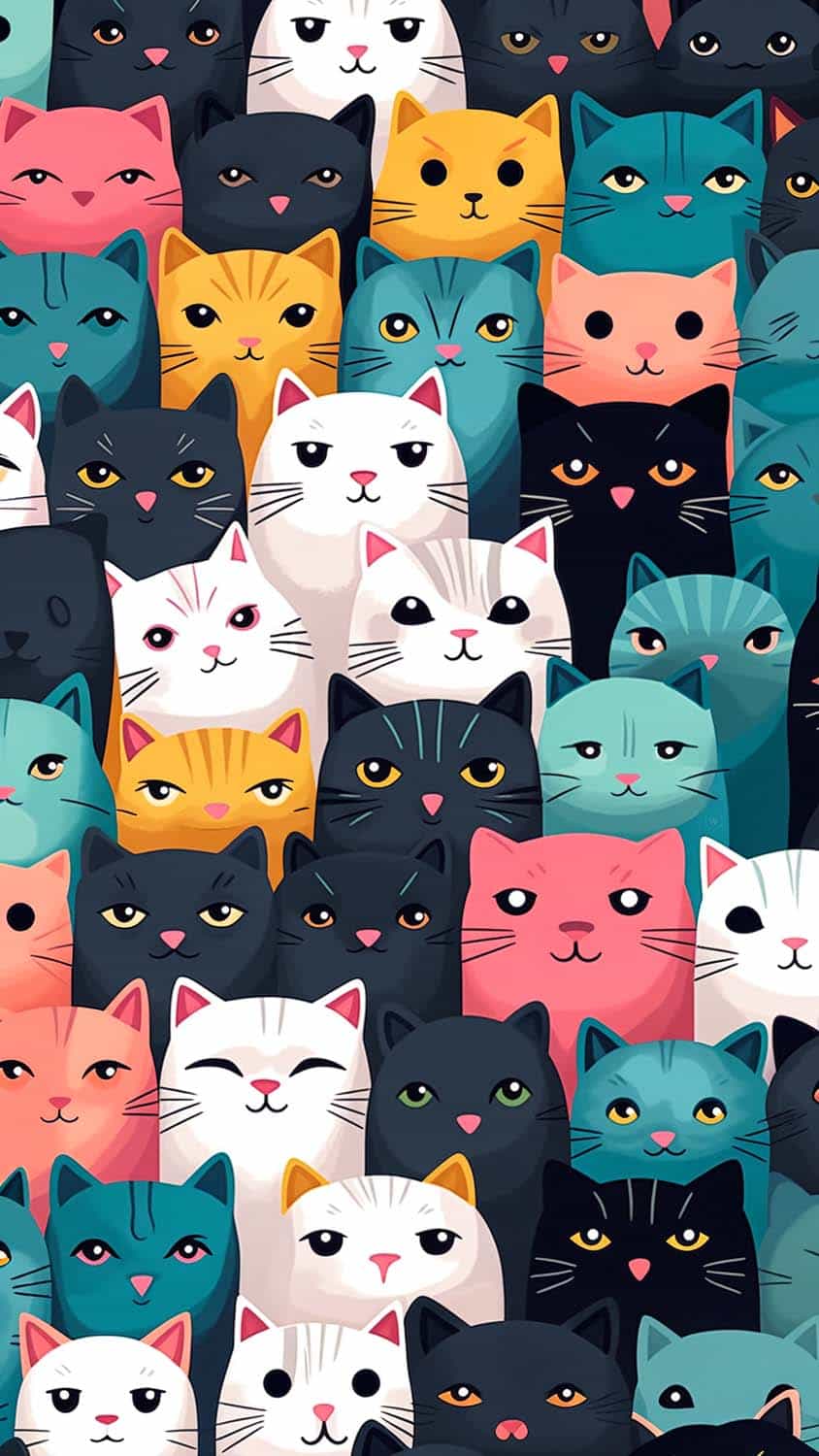 For Cat Lover iPhone Wallpaper 4K