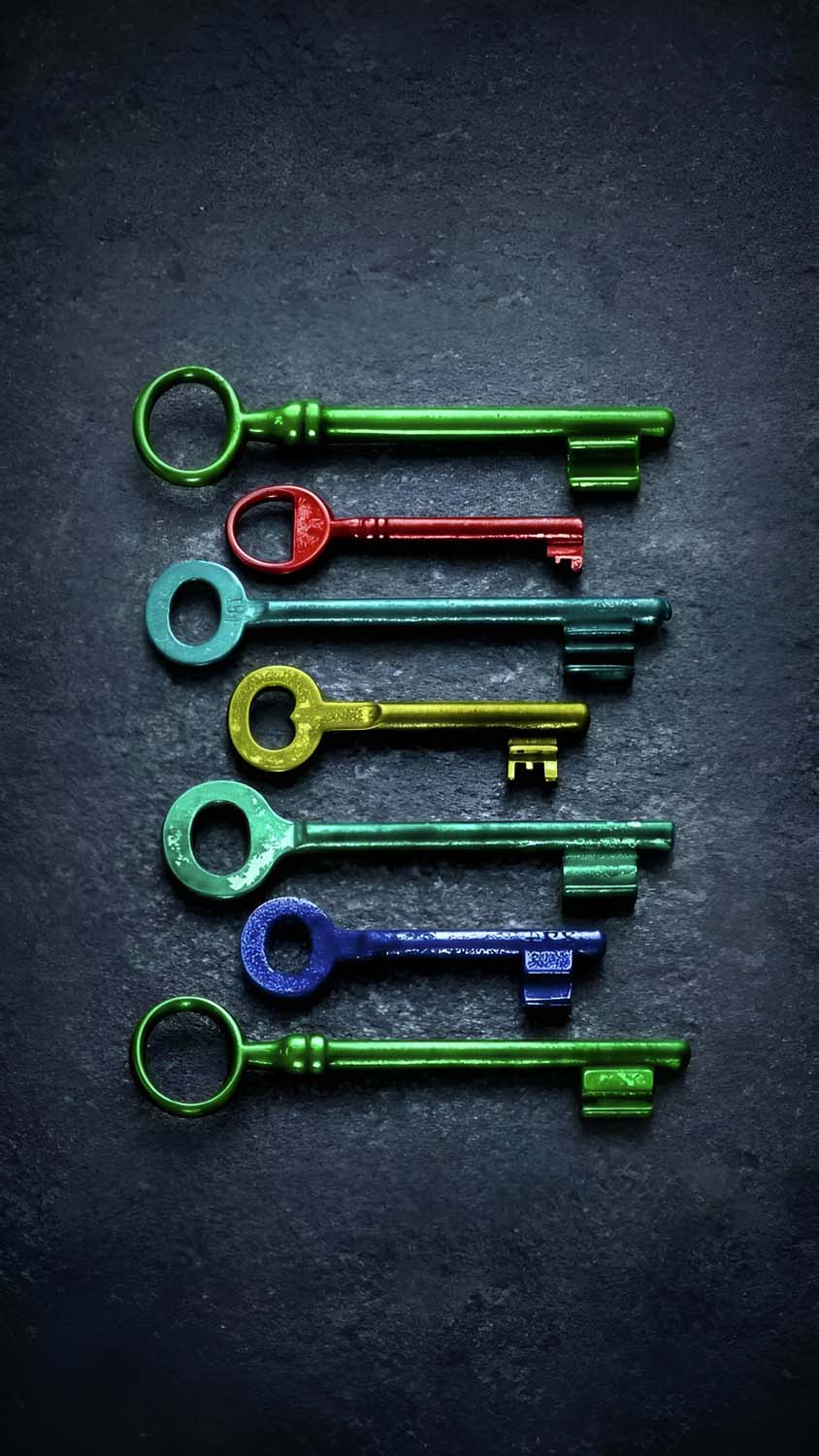 Keys iPhone Wallpaper 4K