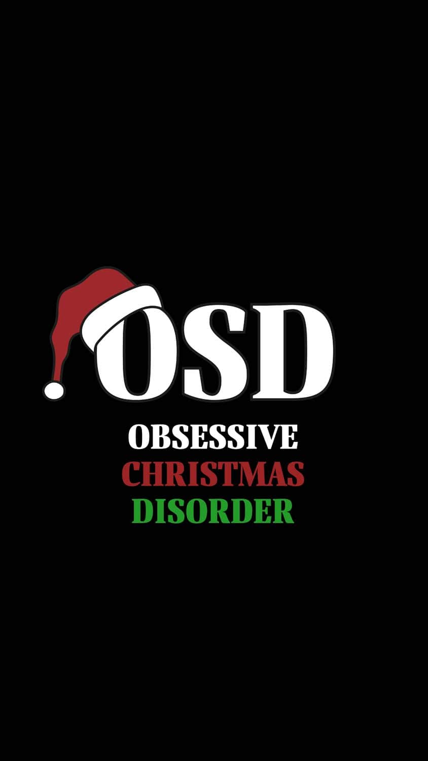Obessive Christmas Disorder iPhone Wallpaper 4K