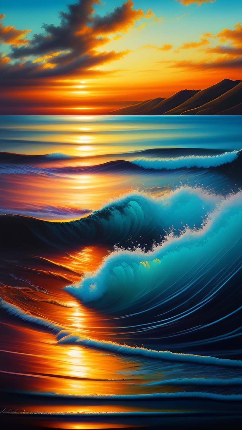 Ocean Water iPhone Wallpaper 4K