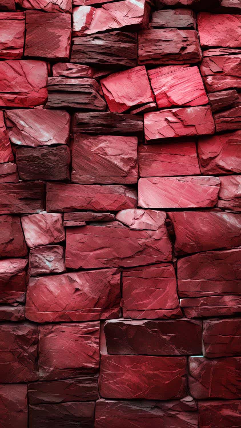 Red Stones iPhone Wallpaper 4K