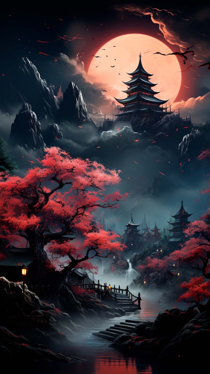 Samurai Kingdom iPhone Wallpaper 4K