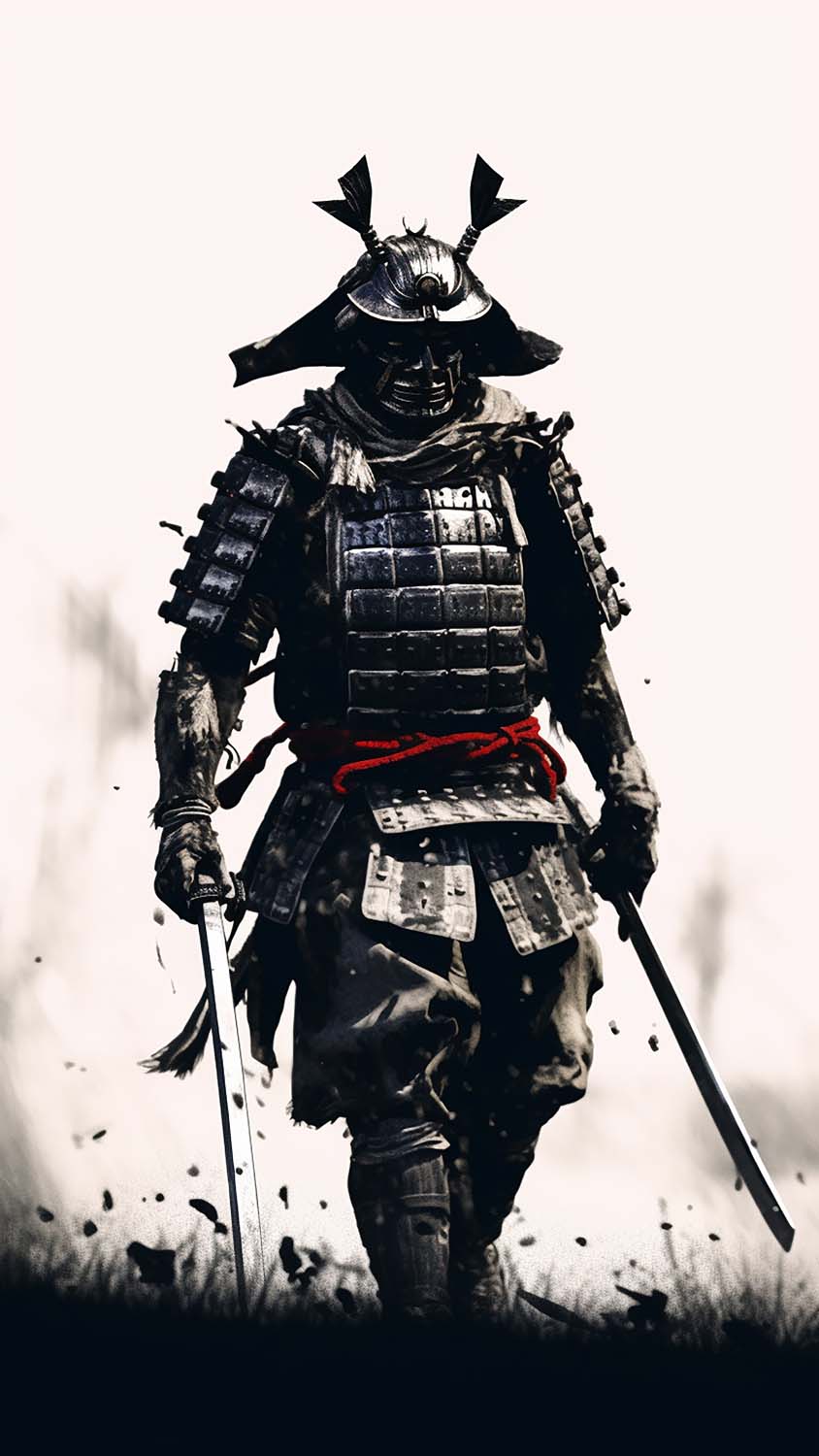 Samurai iPhone Wallpaper 4K