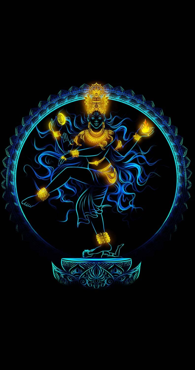 Shiva Nataraja iPhone Wallpaper HD
