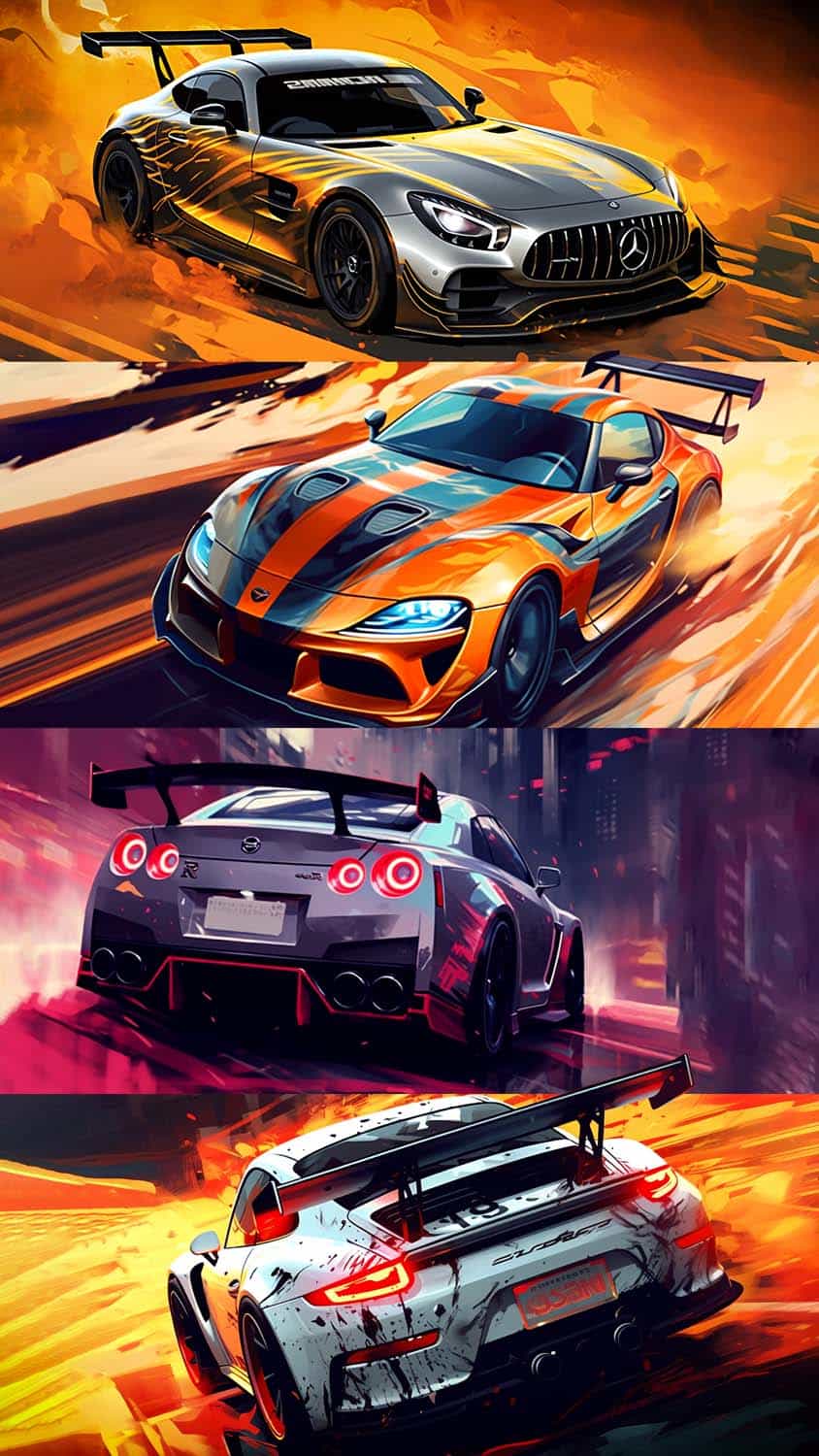 Sports Cars iPhone Wallpaper 4K