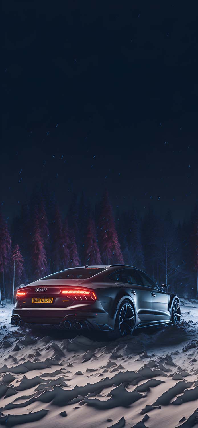 Audi in Snow 1