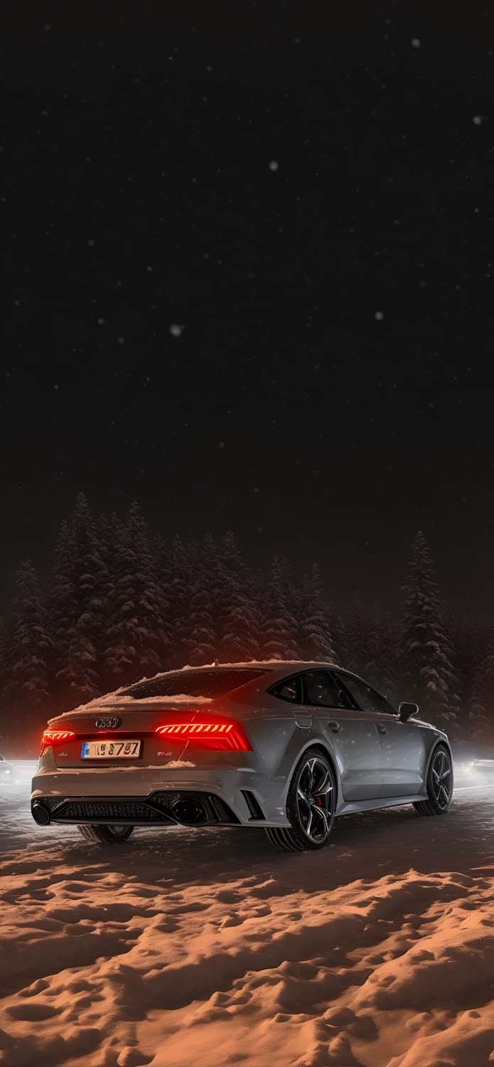 Audi in Snow