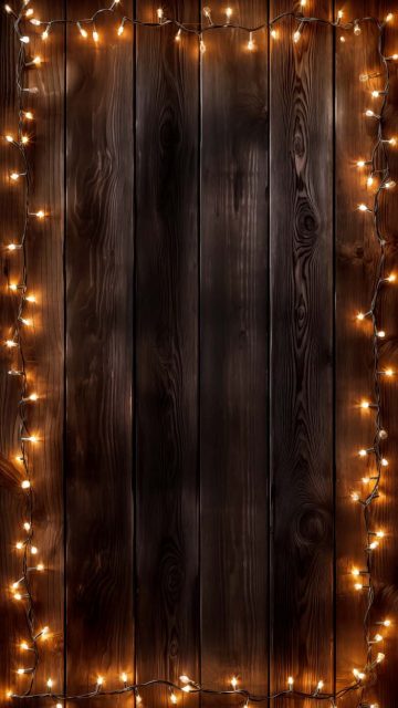 Christmas Background Lights Wallpaper