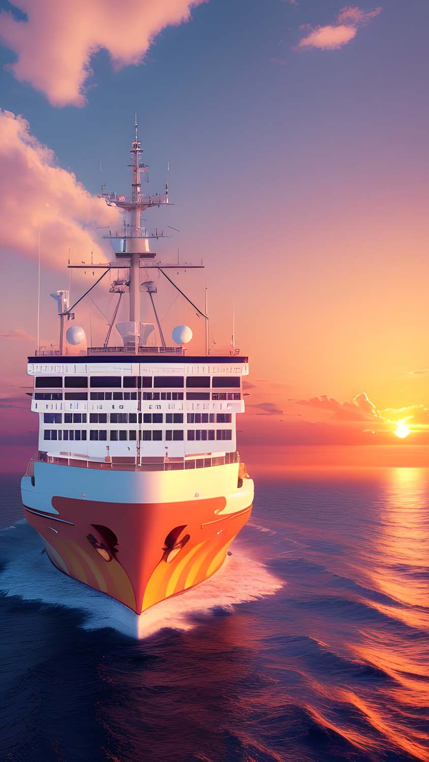 Cruise Ship iPhone Wallpaper 4K