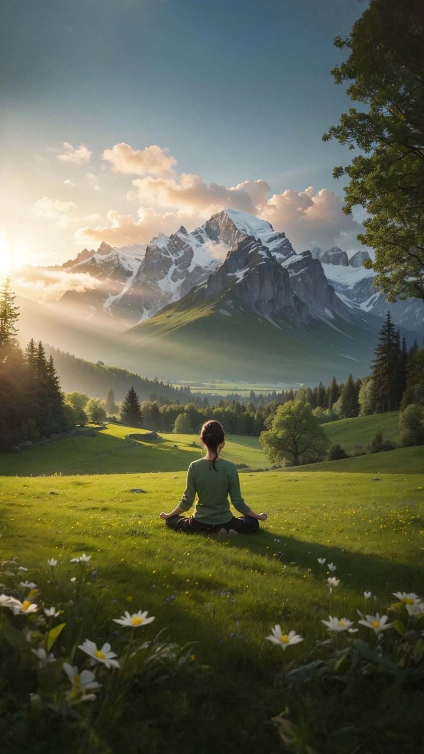 Meditation iPhone Wallpaper
