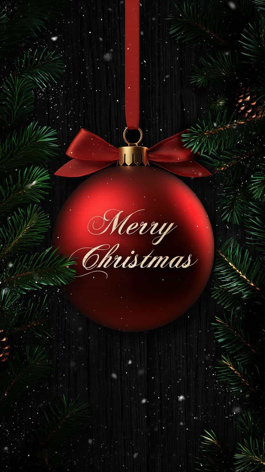 Merry Christmas to you iPhone Wallpaper
