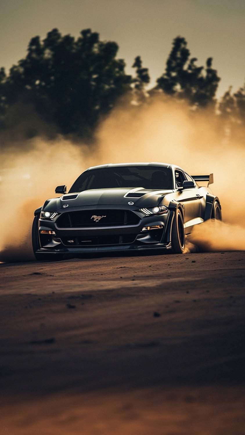 Mustang Drifting