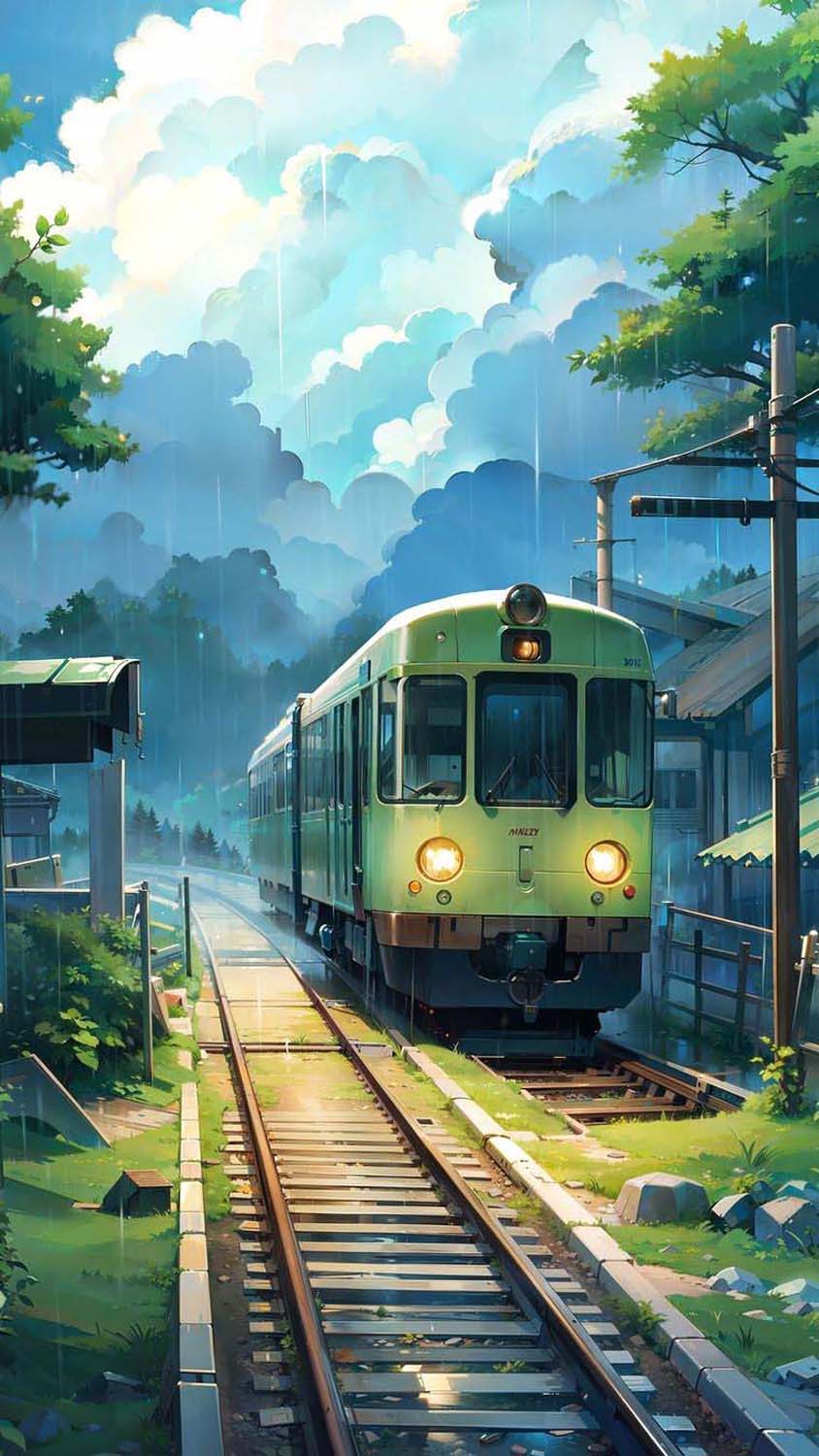 The Train iPhone Wallpaper HD