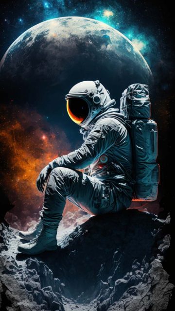 Astrounaut Alone Cool Wallpapers