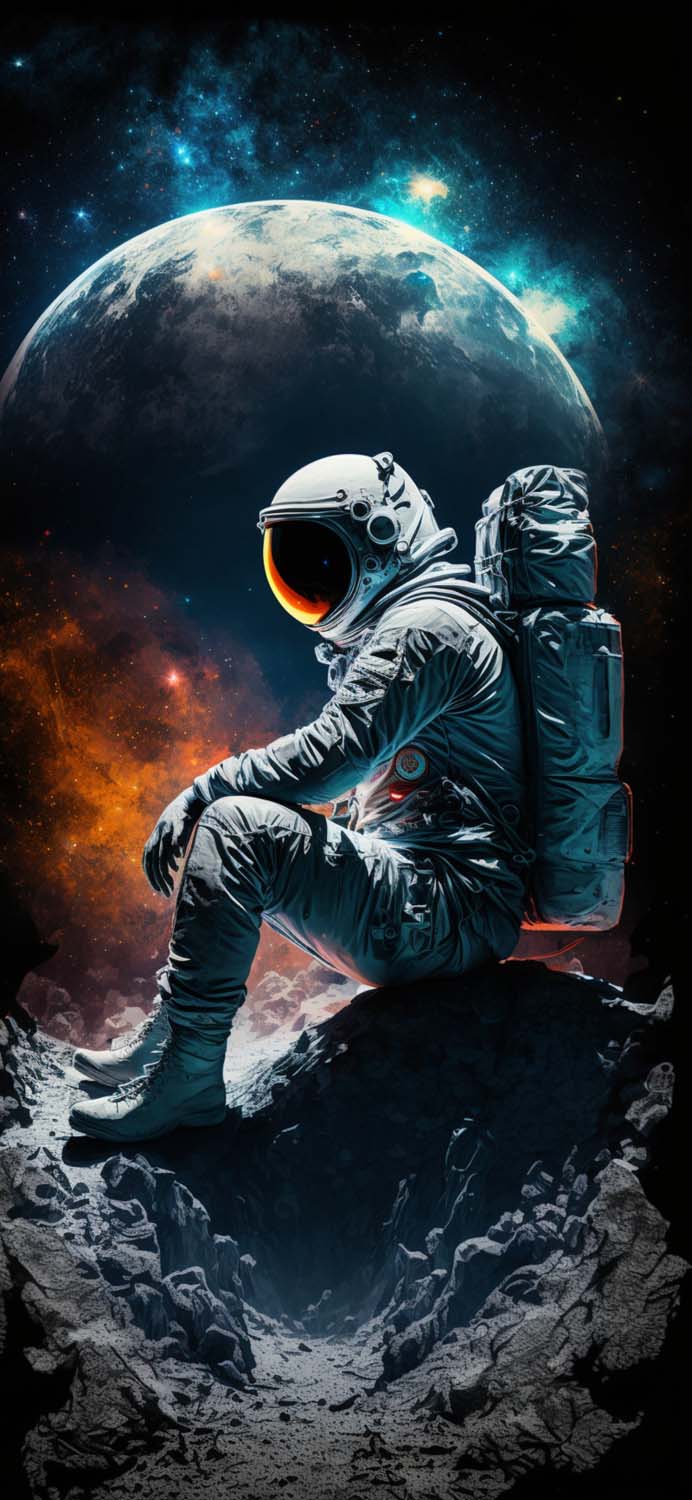 Astrounaut Alone Cool Wallpapers