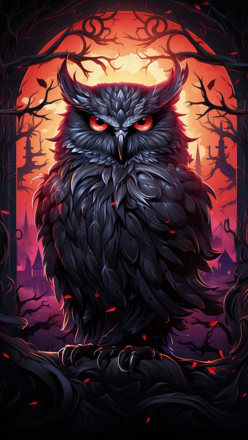 Black Owl Cool Wallpapers