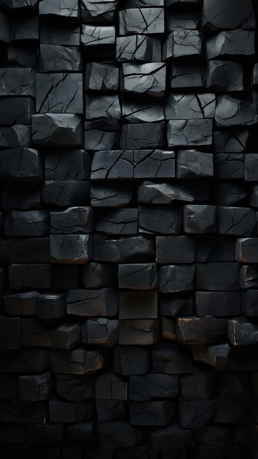 Dark Stone Blocks Cool Wallpapers