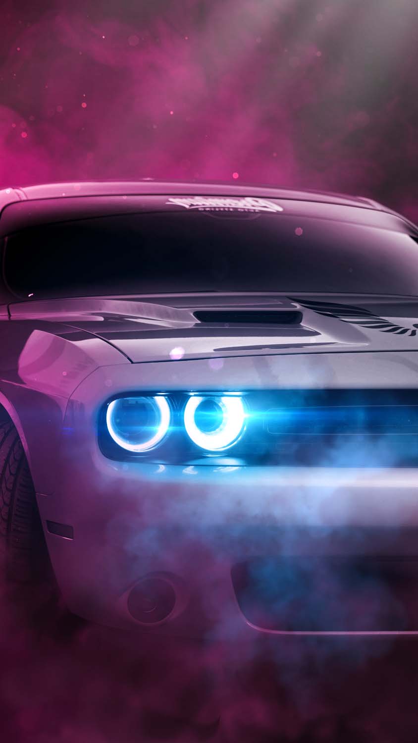 Dodge Challenger White Cool Wallpapers