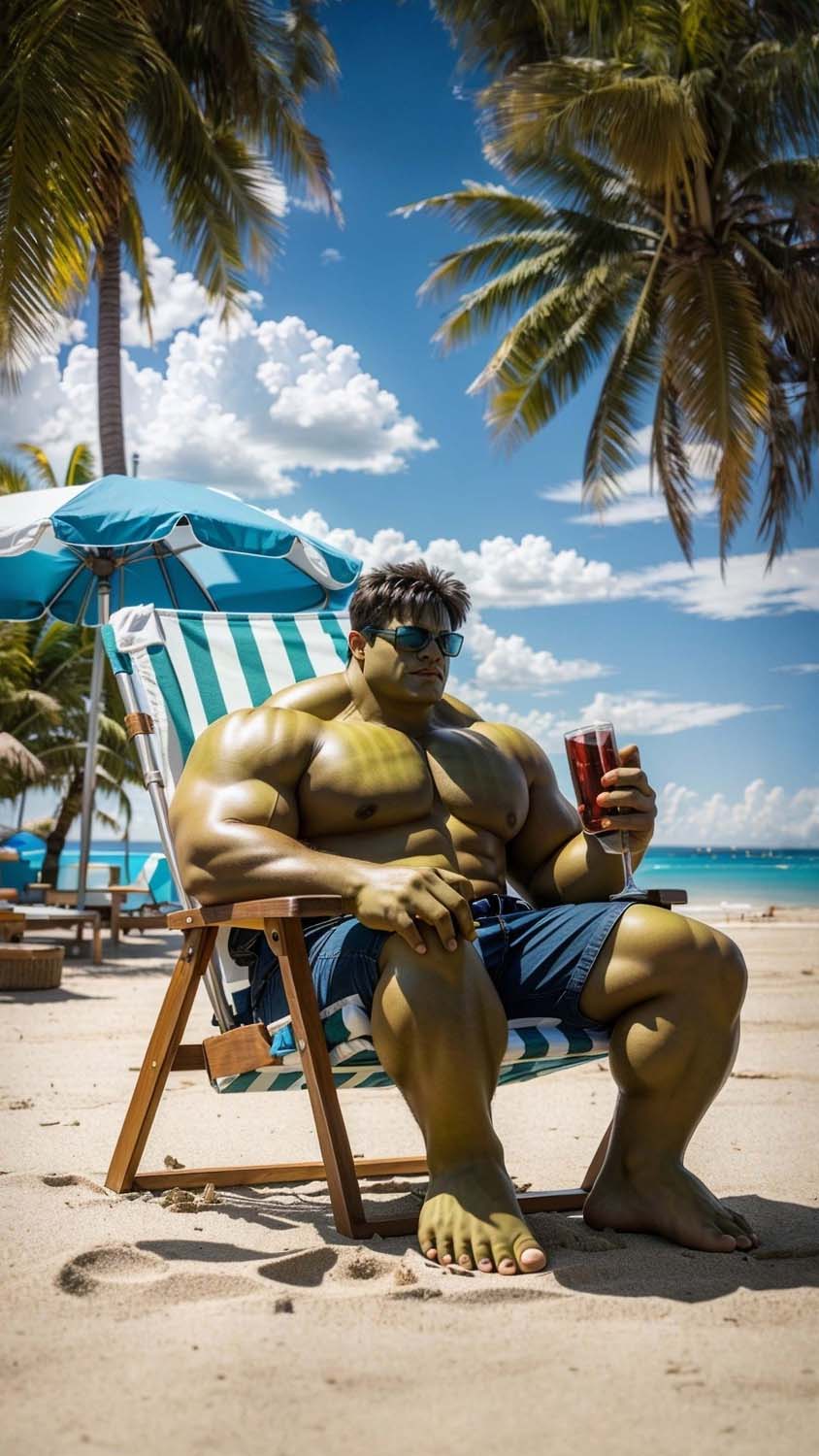 Hulk on Vacation