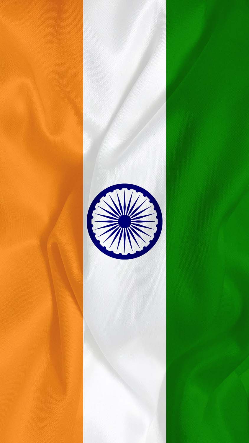 India Flag iPhone Wallpaper
